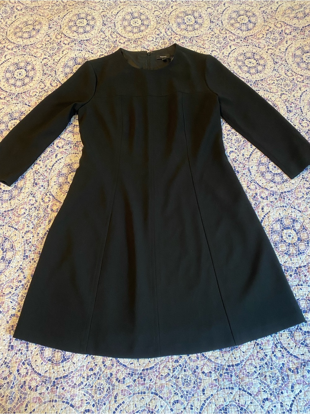 Theory Sleeved Shift Dress